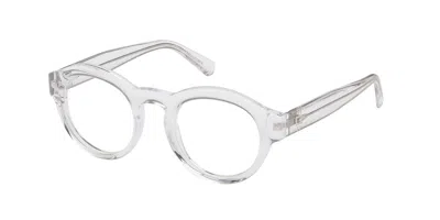 Guess Gu50237 026 Men's Glasses Clear Size 47 - Free Lenses - Blue Light Block Available In Transparent