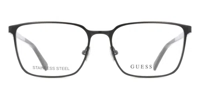 Guess Gu50243 Men's Glasses, Black, Size 58
