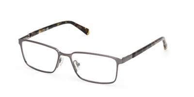Guess Gu50244 Men's Glasses, Gunmetal, Size 55 In Metallic