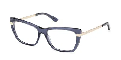 Guess Gu50246 090 Occhiali Da Vista Blu Per Donna (solo Montatura)