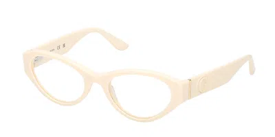 Guess Gu50305 025 Occhiali Da Vista Bianchi Per Donna (solo Montatura) In Brown