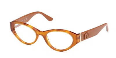 Guess Gu50305 053 Women's Glasses Tortoiseshell Size 52 - Free Lenses - Blue Light Block Available In Brown