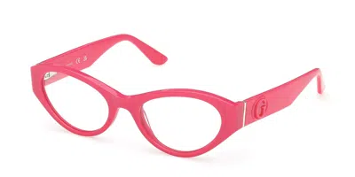Guess Gu50305 072 Occhiali Da Vista Rosa Per Donna (solo Montatura) In Red