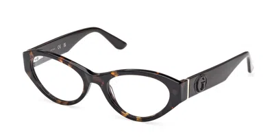 Guess Gu50305 052 Women's Glasses Tortoiseshell Size 52 - Free Lenses - Blue Light Block Available In Brown