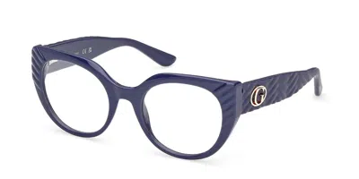 Guess Gu50306 090 Occhiali Da Vista Blu Per Donna (solo Montatura) In Blue