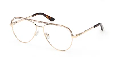 Guess Gu50321 032 Occhiali Da Vista Oro Per Donna (solo Montatura)