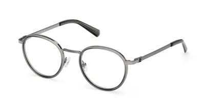 Guess Gu50324 096 Occhiali Da Vista Verdi Per Uomo (solo Montatura) In Silver
