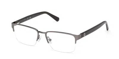 Guess Gu50326 009 Men's Glasses Gunmetal Size 53 - Free Lenses - Blue Light Block Available In Black