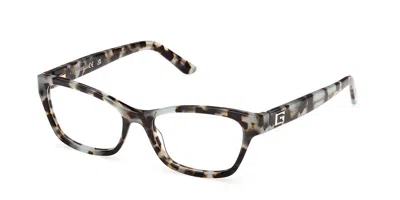 Guess Gu50353 086 Women's Glasses Tortoiseshell Size 53 - Free Lenses - Blue Light Block Available In Multi