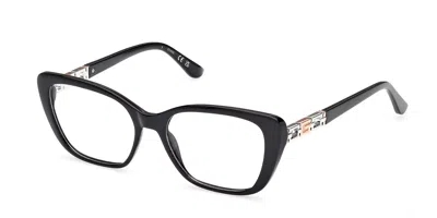Guess Gu50358 001 Women's Glasses Black Size 52 - Free Lenses - Blue Light Block Available