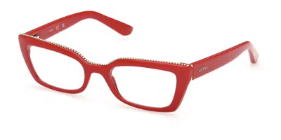 Guess Gu2785 066 Women's Glasses Red Size 54 - Free Lenses - Blue Light Block Available