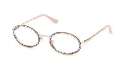 Guess Gu50362 032 Women's Glasses Gold Size 50 - Free Lenses - Blue Light Block Available