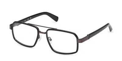 Guess Gu50372 001 Men's Glasses Black Size 55 - Free Lenses - Blue Light Block Available