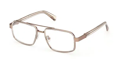 Guess Gu50372 045 Men's Glasses Brown Size 55 - Free Lenses - Blue Light Block Available In Neutral