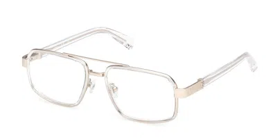 Guess Gu50372 026 Men's Glasses Gold Size 55 - Free Lenses - Blue Light Block Available In Metallic