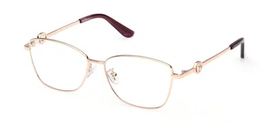 Guess Gu50373-d Asian Fit 028 Women's Glasses Gold Size 54 - Free Lenses - Blue Light Block Available