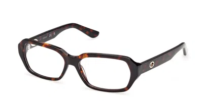 Guess Gu50380 052 Women's Glasses Tortoiseshell Size 56 - Free Lenses - Blue Light Block Available In Multi