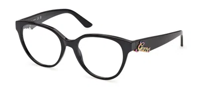 Guess Gu50388 001 Women's Glasses Black Size 53 - Free Lenses - Blue Light Block Available