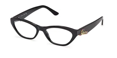Guess Gu50389 001 Women's Glasses Black Size 52 - Free Lenses - Blue Light Block Available