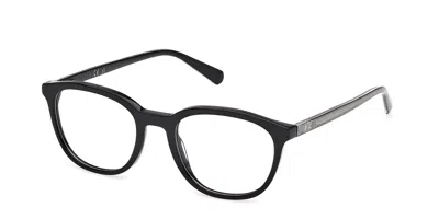 Guess Gu50390 001 Men's Glasses Black Size 50 - Free Lenses - Blue Light Block Available In Shiny Black