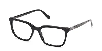 Guess Gu50391 001 Men's Glasses Black Size 53 - Free Lenses - Blue Light Block Available