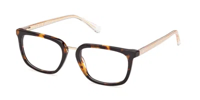 Guess Gu50392 052 Men's Glasses Tortoiseshell Size 54 - Free Lenses - Blue Light Block Available In Brown