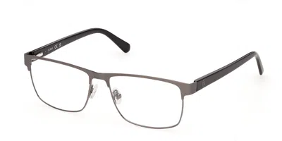 Guess Gu50450 Men's Glasses, Gunmetal, Size 56 In Multi
