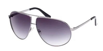 Guess Gu5208 08b Men's Sunglasses Grey Size 64