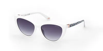 Guess Gu5211 21w Men's Sunglasses White Size 56