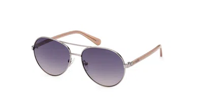 Guess Gu5213 10w Men's Sunglasses Grey Size 56 In Multi