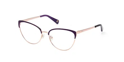 Guess Gu5217 083 Men's Glasses Gold Size 56 - Free Lenses - Blue Light Block Available In Brown