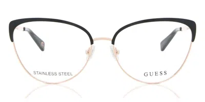 Guess Gu5217 005 Men's Glasses Gold Size 56 - Free Lenses - Blue Light Block Available In Black