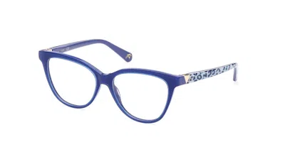 Guess Gu5219 092 Men's Glasses Blue Size 52 - Free Lenses - Blue Light Block Available