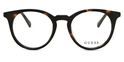 Guess Gu5224 Men's Glasses, Tortoiseshell, Size 48 In Brown