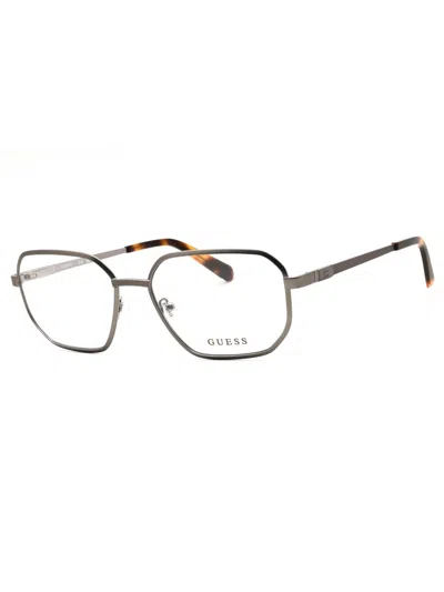 Guess Gu524 Eyeglasses In 009 - Matte Gunmetal