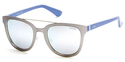 Guess Gu7448 10c Women's Sunglasses Grey Size 52 In Gray