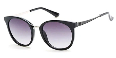 Guess Gu7459 01b Women's Sunglasses Black Size 52