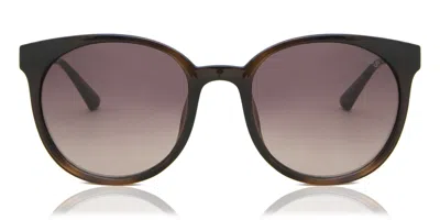 Guess Gu7503 52f Women's Sunglasses Tortoiseshell Size 52 In Brown
