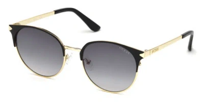 Guess Gu7516 02b Women's Sunglasses Black Size 53