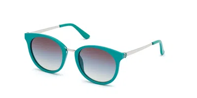 Guess Gu7688 89f Women's Sunglasses Green Size 52