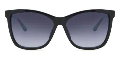 Guess Gu7779 01c Occhiali Da Sole Neri Per Donna In Black