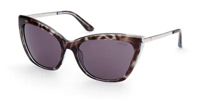 Guess Gu7781 55y Women's Sunglasses Tortoiseshell Size 59 In Multi