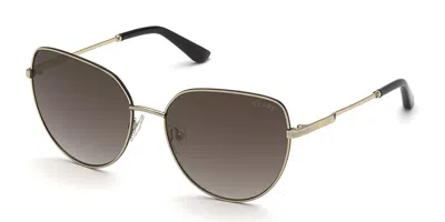 Guess Gu7784 32c Women's Sunglasses Gold Size 59