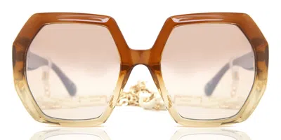 Guess Gu7786 47g Women's Sunglasses Brown Size 57