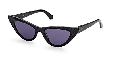 Guess Gu7810 01a Women's Sunglasses Black Size 54