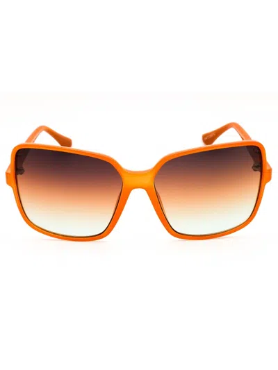 Guess Gu7812 Sunglasses In Orange/other / Gradient Brown