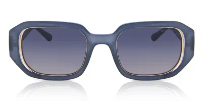 Guess Gu7817 20w Occhiali Da Sole Grigi Per Donna In Blue