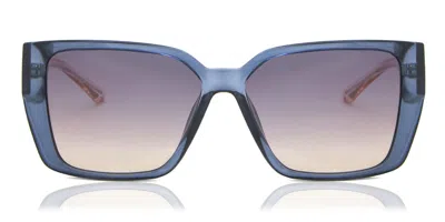 Guess Gu7818 92b Women's Sunglasses Blue Size 56