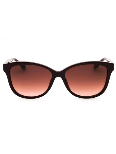 Guess Gu7828 Sunglasses In Shiny Blue / Gradient Smoke