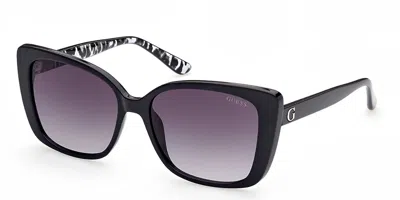 Guess Gu7829 01b Occhiali Da Sole Neri Per Donna In Black
